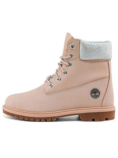 Timberland (WMNS) Timberland Heritage 6 Inch Waterproof Boots 'Light Pink Nubuck' A2QZNW