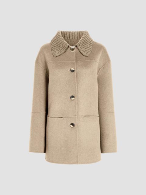 Proenza Schouler Women's Lisa Double-Faced Wool-Cashmere Jacket - Oat