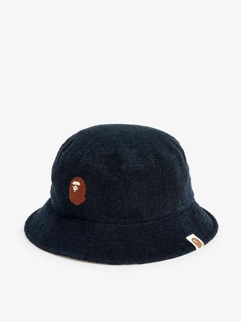 Logo-embroidered cotton bucket hat