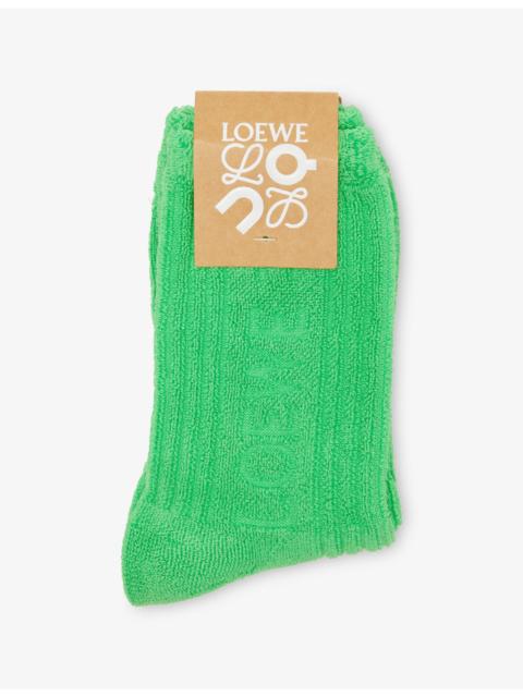 Loewe LOEWE x On Branded Cotton-Blend Socks
