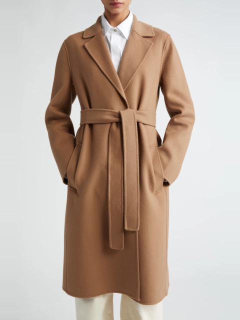 Pauline Belted Double Face Virgin Wool Wrap Coat