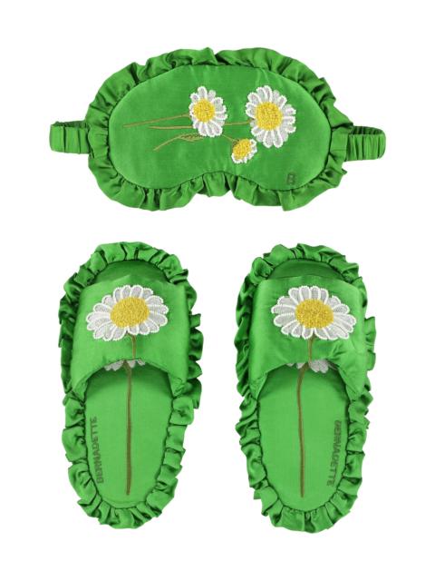 BERNADETTE Set of sleeping mask and slippers