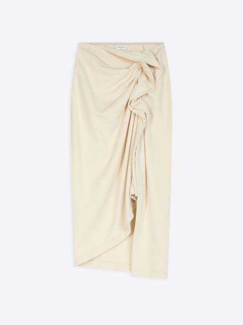 Dries Van Noten COTTON RUFFLE SKIRT