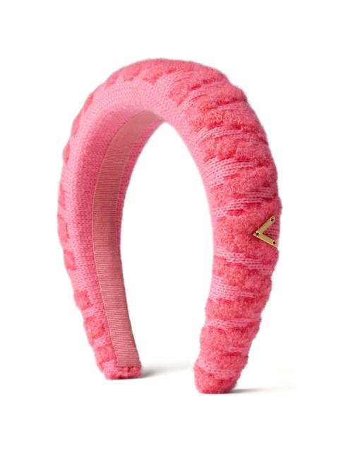 Valentino Vlogo cotton-blend headband