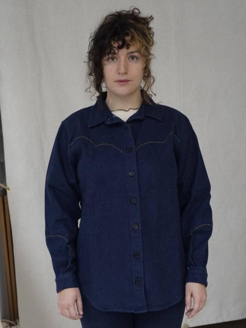 BASERANGE Vecto Shirt - Organic Cotton Denim