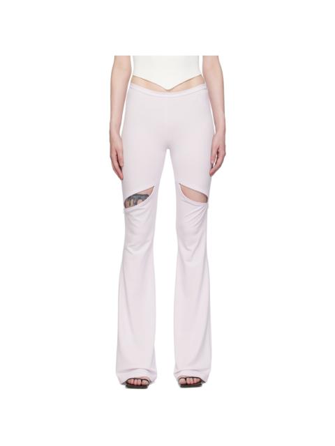courrèges Purple Ellipse Trousers