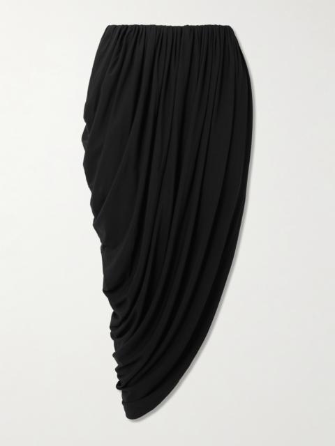 ESSE Studios Solina Draped Stretch-jersey Maxi Skirt
