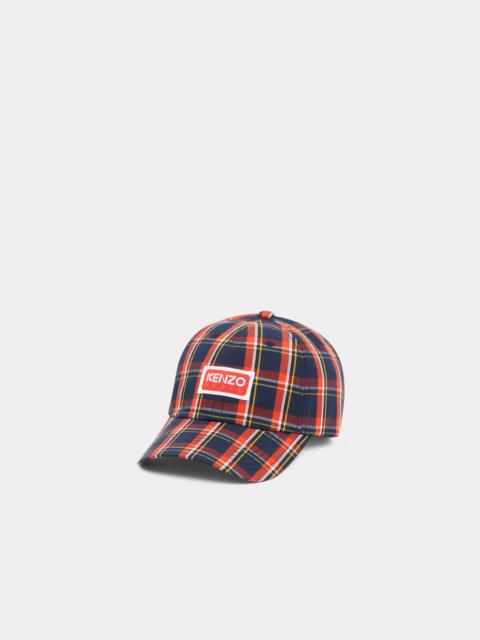 KENZO Checked baseball cap