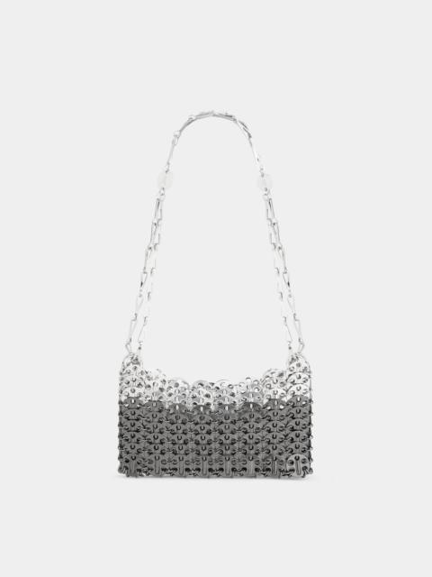 rabanne 1969 SKYLINE NANO SILVER AND RUTHENIUM BAG