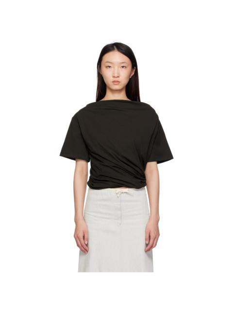 BASERANGE Brown Turn T-shirt