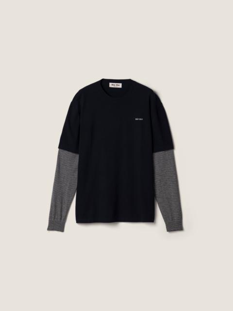 Miu Miu Wool and cashmere sweater