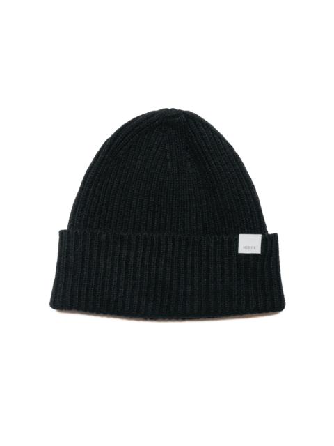 NORSE PROJECTS Standard Merino Lambswool Beanie Black