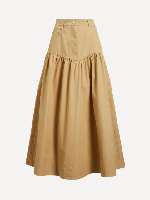 GANNI Suiting Long Skirt