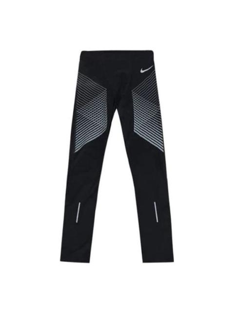 Nike Nike Reflective Tech Tights 'Black White' AJ4582-010