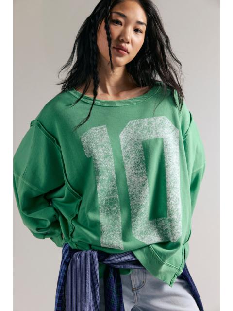 FREE PEOPLE We The Free Graphic Camden Pullover
