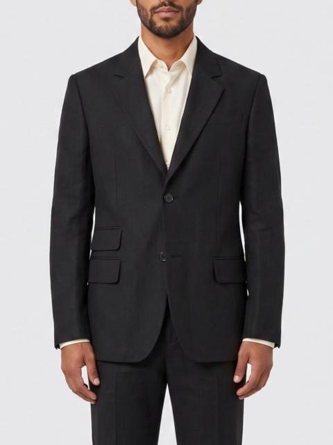AMI Paris Linen Blend Single-Breasted Blazer Ami Paris