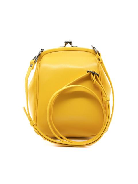 Yohji Yamamoto Discord Clasp Shoulder Bag in Yellow