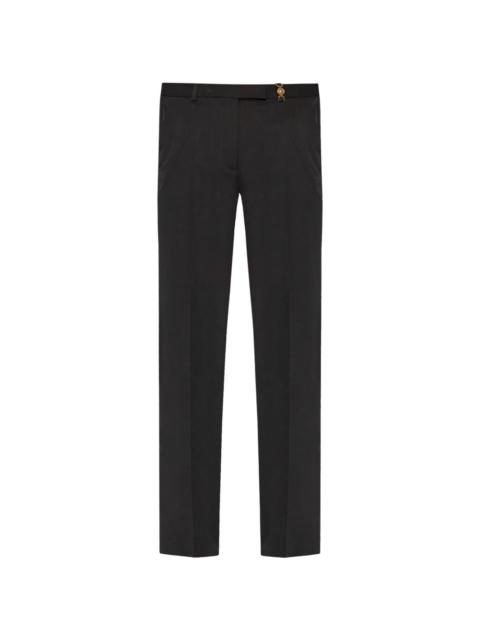 Medusa Head-detail straight trousers