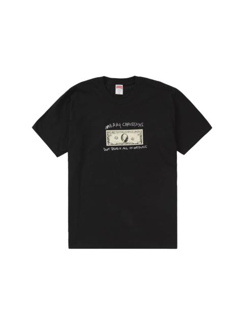 Supreme Spend It Tee Black