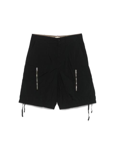 logo-patch cargo shorts