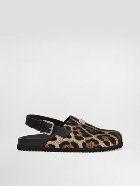 Dolce & Gabbana Canvas mules