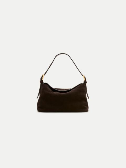 J.CREW Berkeley small shoulder bag in suede