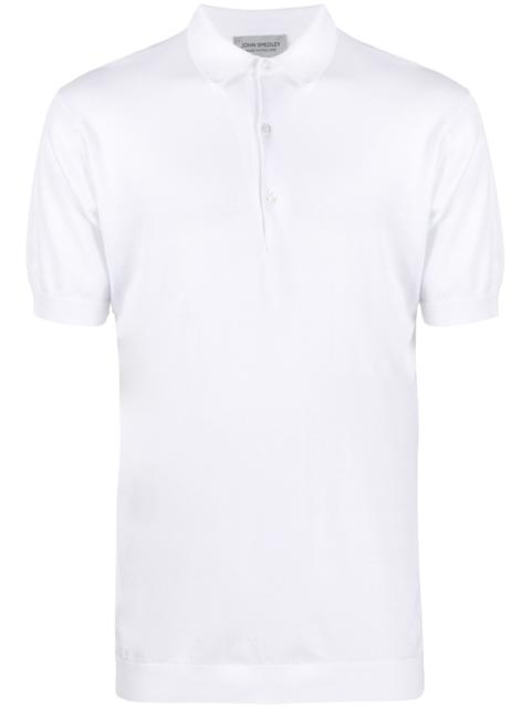 JOHN SMEDLEY John Smedley Straight Polo Shirt