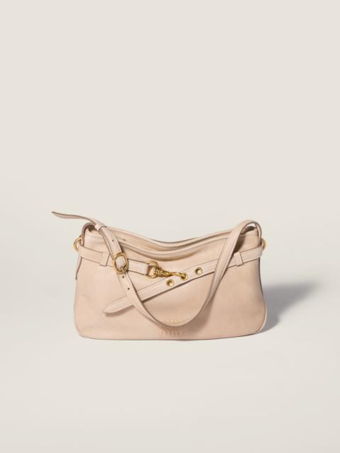 Miu Miu Aventure nappa leather bag