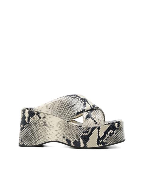 PARIS TEXAS Vicky wedge sandals