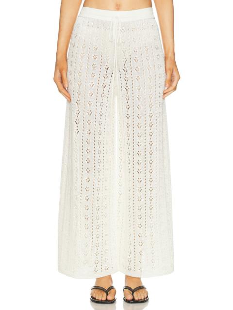 CALLE DEL MAR Eyelet Pant