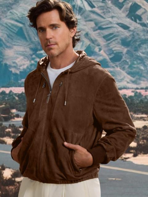 MACKAGE SYLAS-SU Suede Hooded Jacket