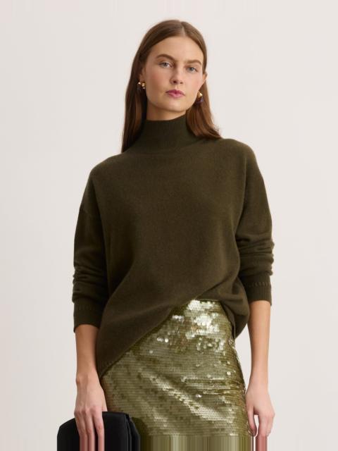 TANYA TAYLOR TIPPER CASHMERE TURTLENECK