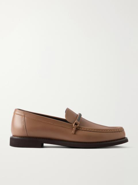 Brunello Cucinelli Leather Loafers