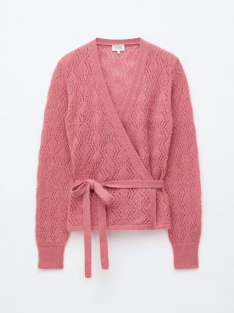 & Other Stories Mohair-Blend Pointelle Cardigan