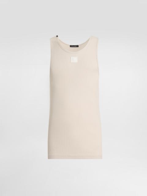 Dolce & Gabbana Ribbed tank top