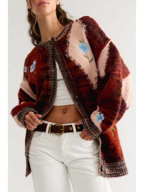 FREE PEOPLE Flower Petal Cardigan