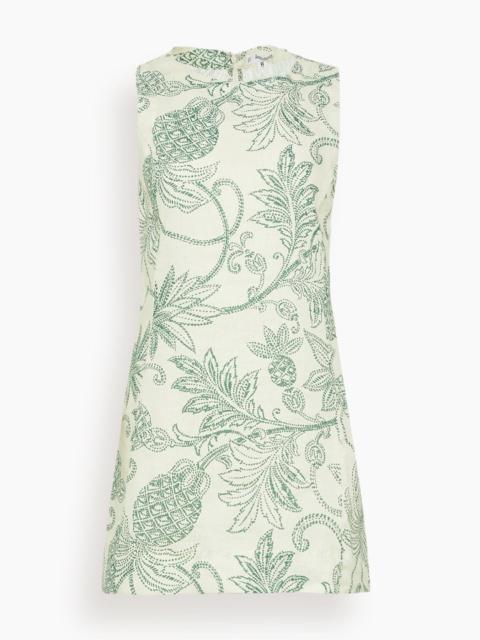 lemlem Persinna Dress in Mokata Green