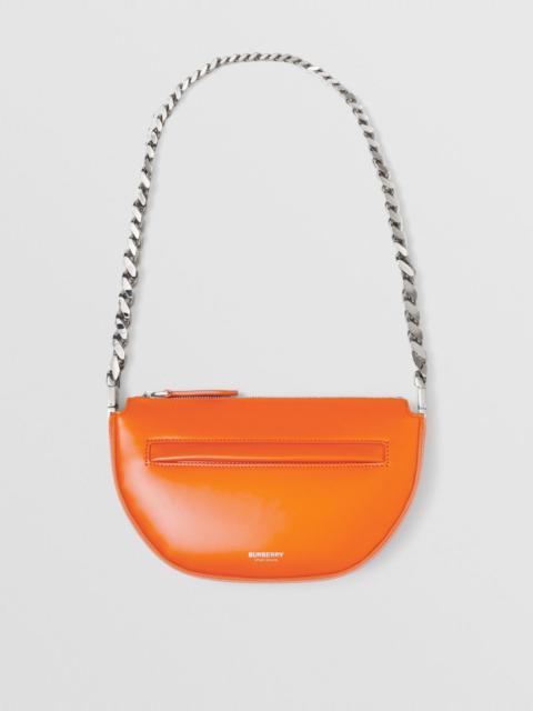 Burberry Mini Leather Zip Olympia Bag