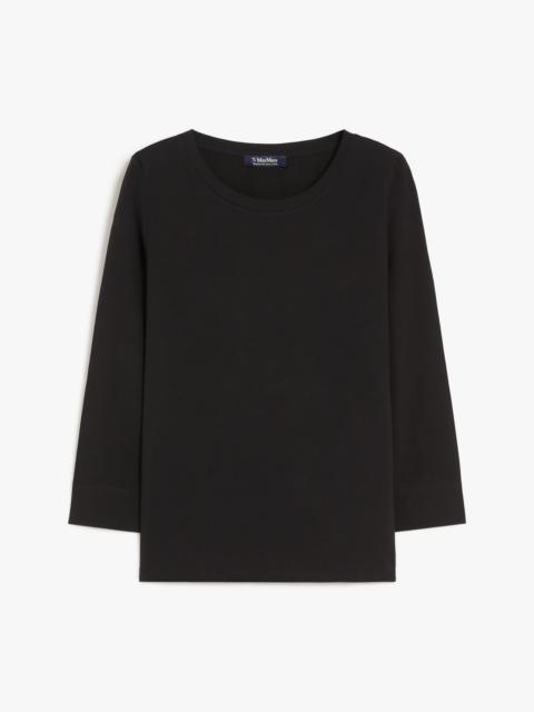 'S Max Mara DURATA Jersey boat-neck T-shirt