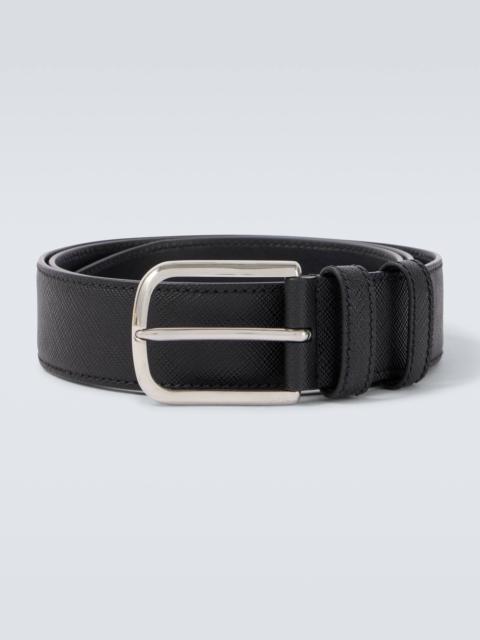 Prada Saffiano leather belt