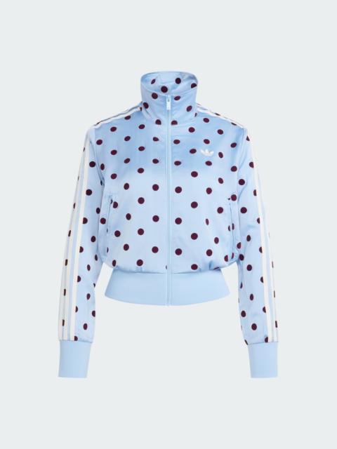 adidas SATIN POLKA DOTS TT Track Top