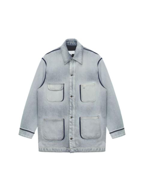 patch-pocket denim jacket