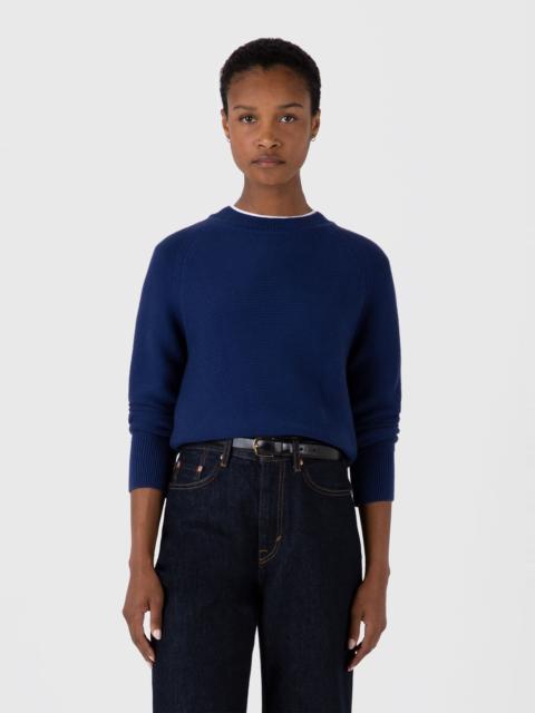 Sunspel Textured Cotton Jumper