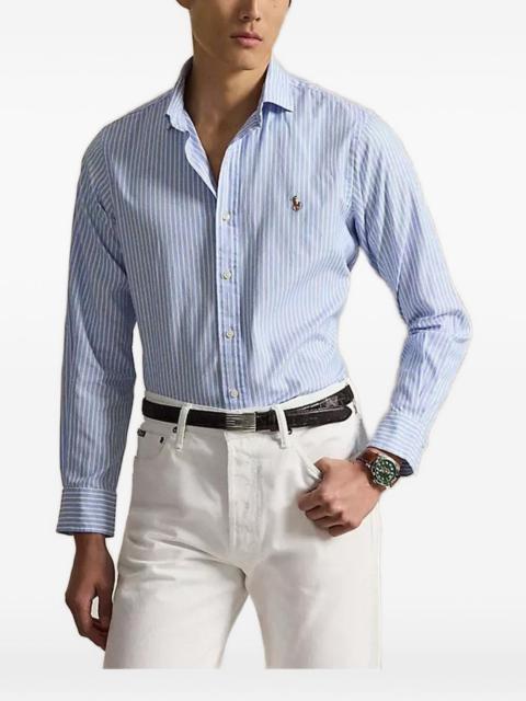 Polo Ralph Lauren striped-pattern chest-logo shirt