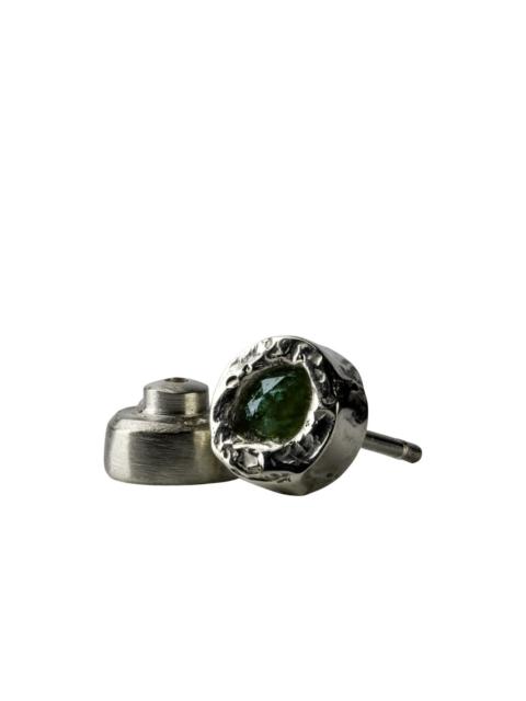 Parts of Four emerald-embellished stud earring