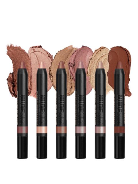 NUDESTIX NUDESTIX Nude Beach 6-Piece Eye Pencil Palette