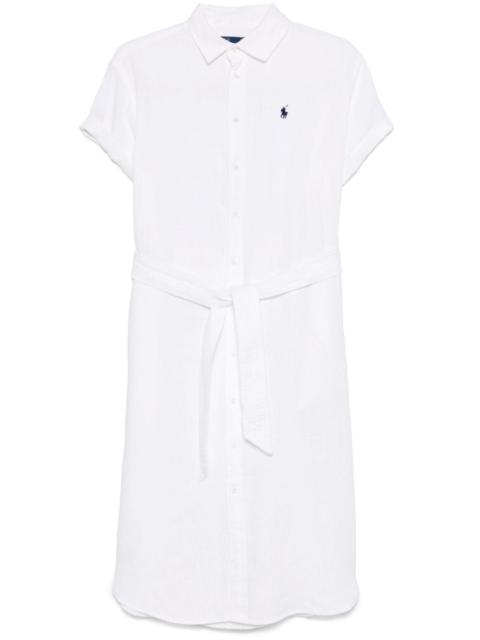 Polo Ralph Lauren belted midi dress