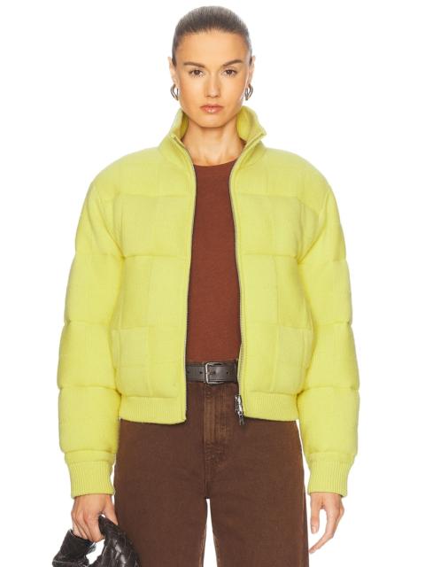 GUEST IN RESIDENCE Quilted Cashmere Blend Puffer Jacket