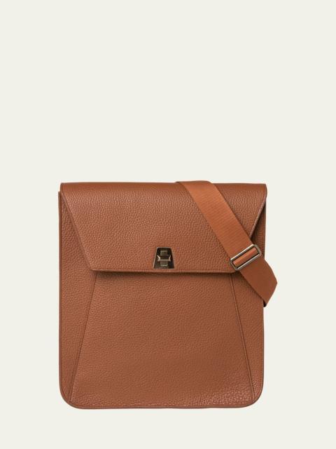 AKRIS Anouk Medium Leather Messenger Bag