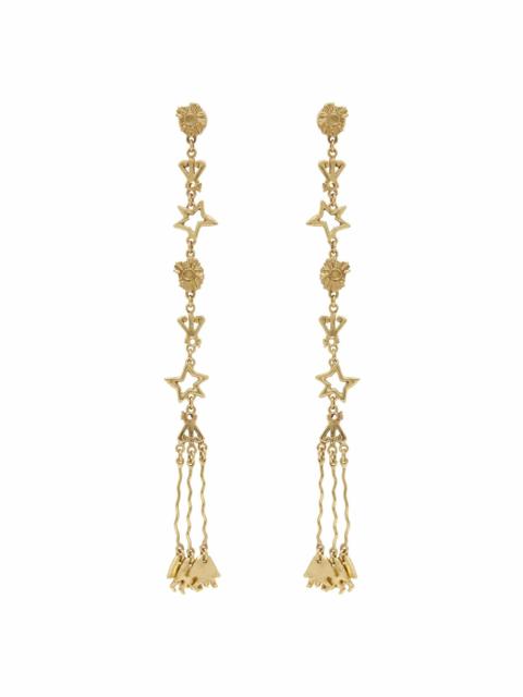 ALÉMAIS Jem Sun Dancer Long Drop Earrings